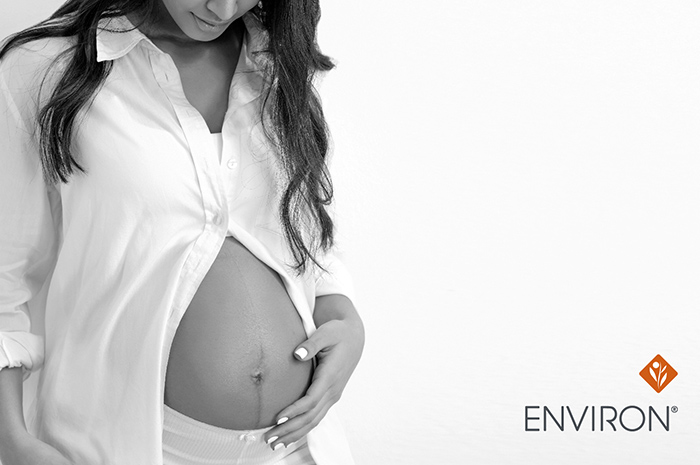Pregnant woman. Pregnancy Skincare FAQ
